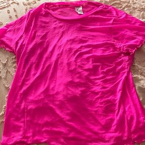No boundaries hot pink mesh shirt. Size XXL/2XG (19)